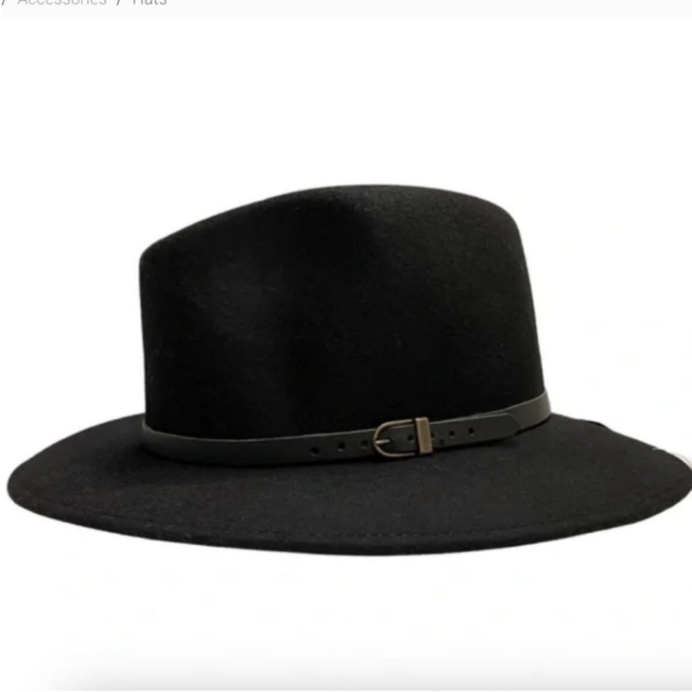 Gelso Bianco Black Wool
Fedora Hat